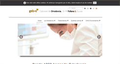 Desktop Screenshot of gabineteortodoncia.com